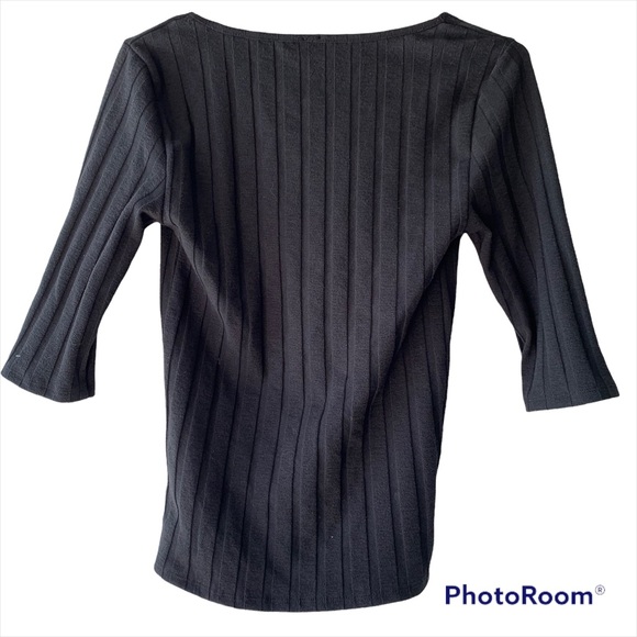 ✨Free People Black Button Down Top✨ - Picture 3 of 5